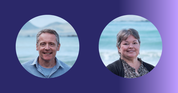 Martin Fryer and Kate Arnold