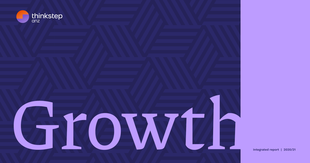 Growth Our Integrated Report Thinkstep Anz